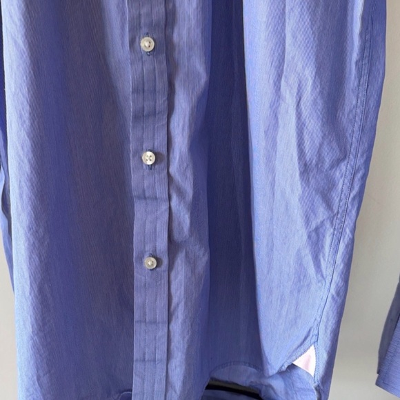 Thomas Pink Jermyn Street Edition Men's Blue Dress Shirt - Picture 4 of 7